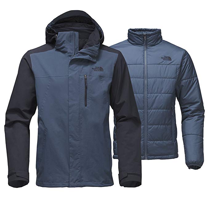New The North Face Men's Carto Triclimate Jacket Blue/Navy M