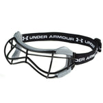 New Under Armour Illusion 2 Women's Lacrosse Goggle Silver/Black OSFA
