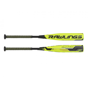 New Demo Rawlings UT8Q34 28/18 Quatro Senior League Baseball Bat 2 3/4"