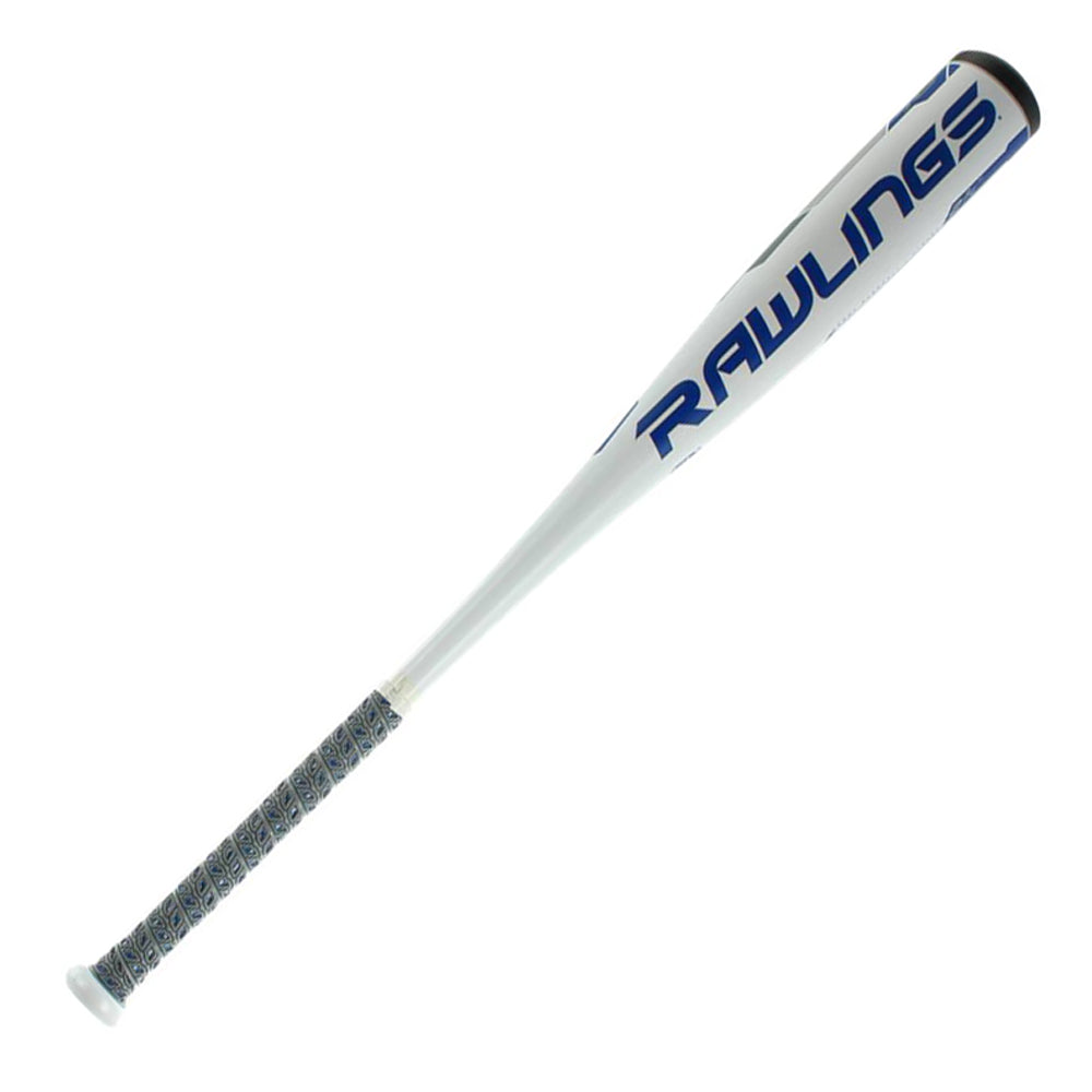New Demo Rawlings UT8V34 Velo Hybrid White/Blue 31/21 Senior League Baseball Bat