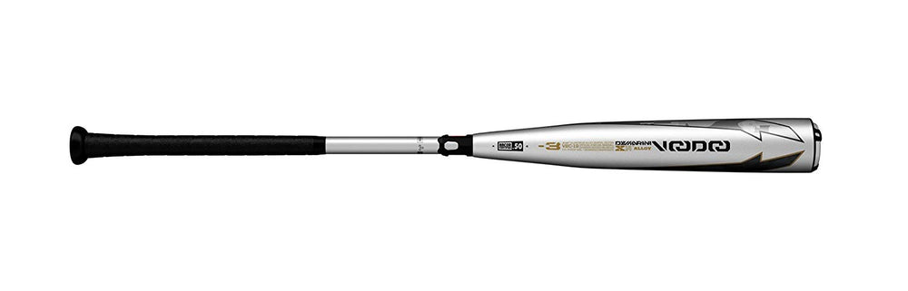 New Demo DeMarini VBC-19 31/28 Voodoo BBCOR Baseball Bat 2 5/8" 2019 White/Blk