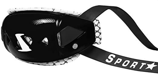 New SportStar Victory T-Rex Hurricane Gel Chinstrap Size Small/Medium Blk/Wht