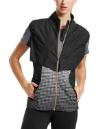New Mission Women's VaporActive Dynamo Running Vest Black/White X-Small