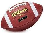 New Wilson 1005 NCAA Leather Football AFCA Brown/White