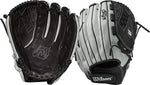 New Wilson Onyx Victory Web Fastpitch Softball Glove 12" Softball LHT White/Blk