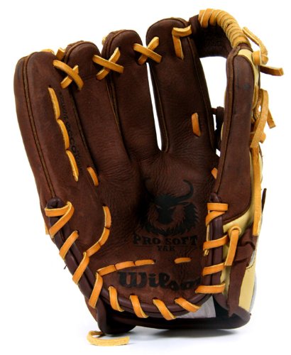 New Wilson A1500 1786 YAK Infielder's Throw Baseball Glove LHT 11.5" Brwn/Tan