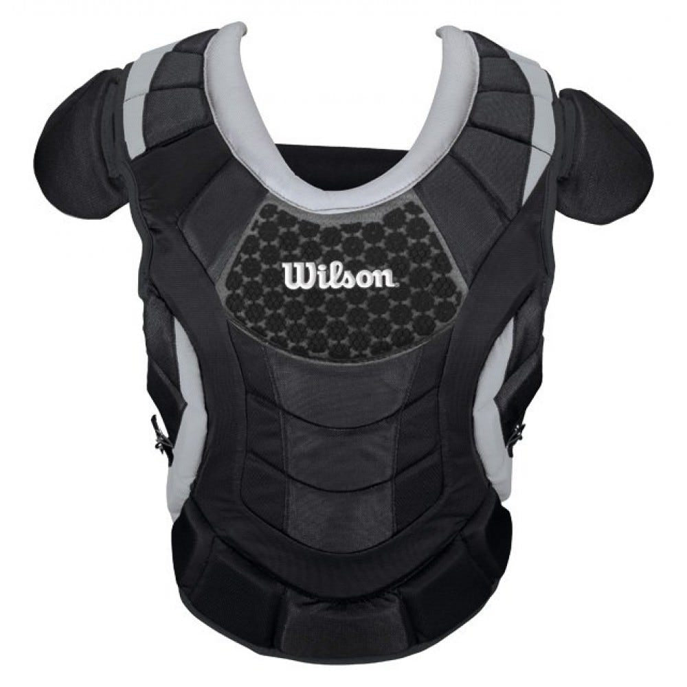 New Wilson 16 inch Fastpitch Chest Protector with Isoblox Black Intermediate