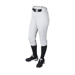 New DeMarini Womens Fierce Belted Pant WTD3040 Fastpitch Softball White Large