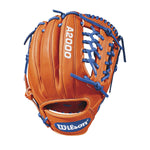 New Wilson A2000 Pro Stock 11.5" Fielding Baseball Glove RHT Brn/Blue