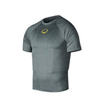 New Evoshield Performance Rib Shirt Adult XX-Large Football Charcoal
