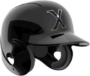 New Xenith X1 Baseball Batting Helmet Black Adaptive protection - Storage Marks