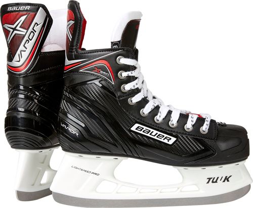 New Other Bauer Sr Vapor X350 Ice Hockey Skates Men 10 Black/Red Dynamic Speed