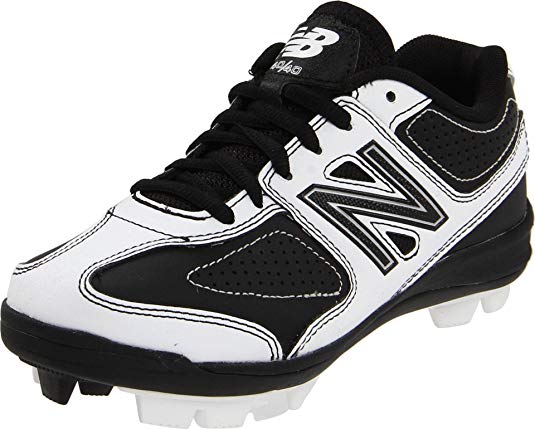 New New Balance YB4040BB Youth 2.5 Baseball Cleats Black/White