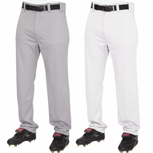 New Rawlings Semi Relaxed Fit Youth Small Baseball Pant YBP31SR-BG-88 Gray