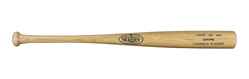 Louisville Slugger Genuine Ash Wood Youth Baseball Bat, 30 