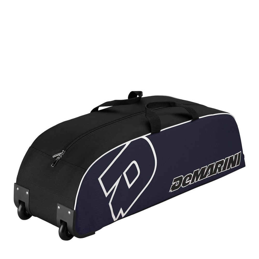 New DeMarini Youth Wheeled Bag Baseball Navy/Black 34 X 10 X 10